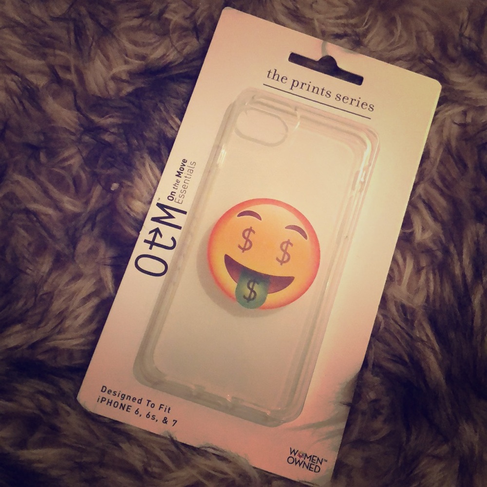 Clear emoji iPhone 6, 6s, 7 case
